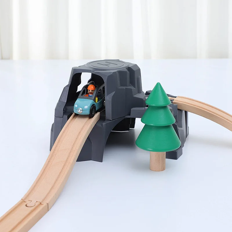 Деревянная железная дорога деревянная набор аксессуаров удлинитель для