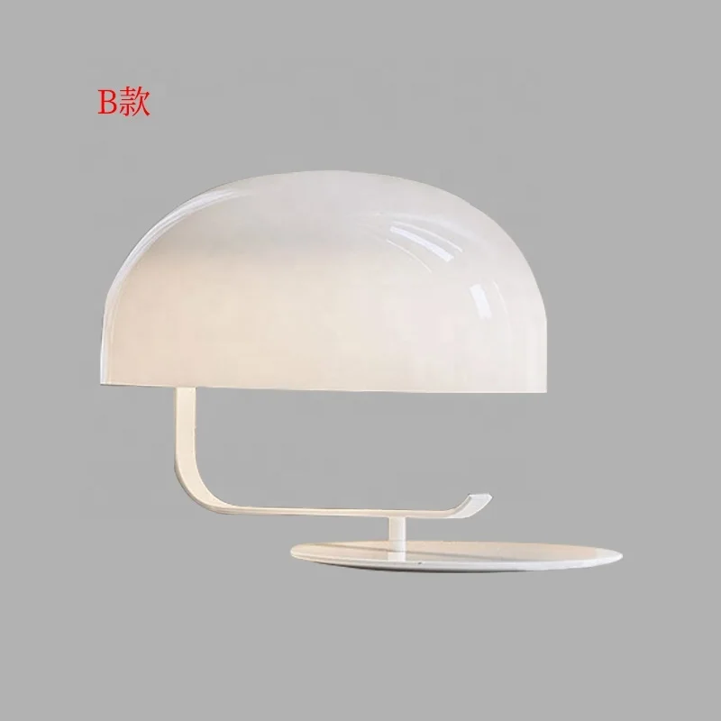 Современный стеклянный светильник декоративный настольная лампа с железной