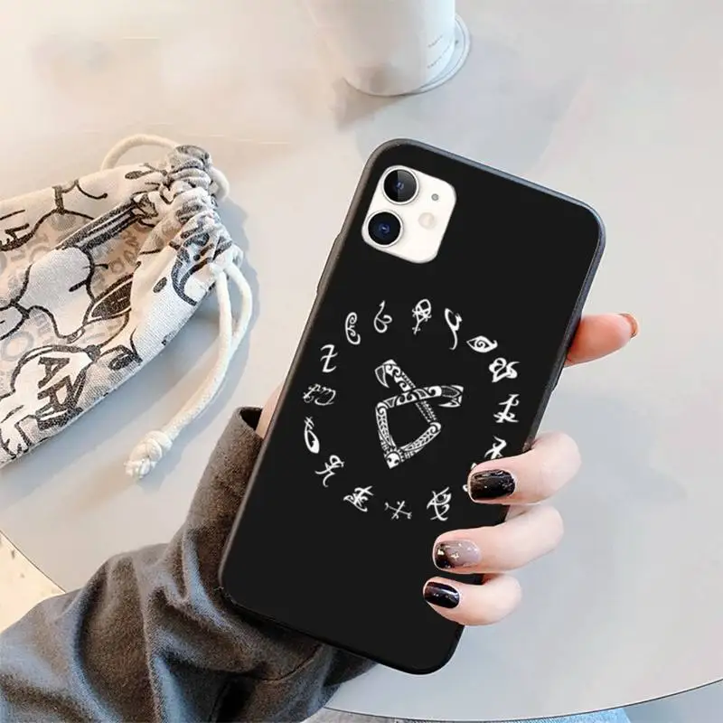 

Series Shadowhunters TV Phone Case for iPhone 11 12 pro XS MAX 8 7 6 6S Plus X 5S SE 2020 XR mini