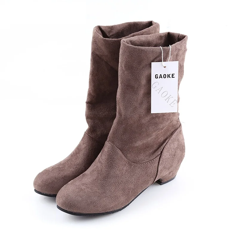 

2018 Autumn Winter New Women Boots Scrub Women's Martin Boots Shoes Fashion Ankle Boots Comfortable Women Shoes