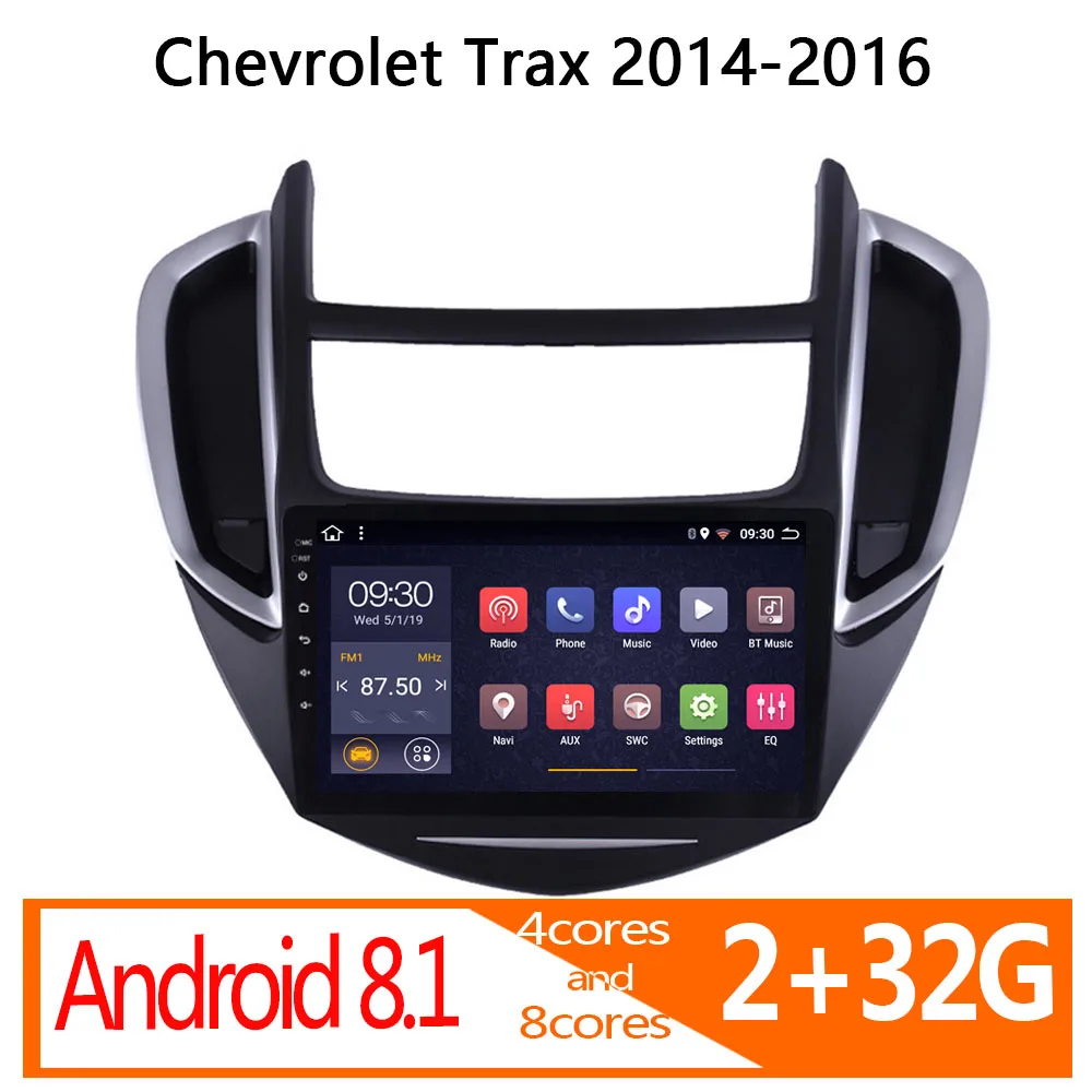 Автомагнитола на android 2 + 32 ГБ для Chevrolet Trax 2014/2015/2016|Автомагнитолы| |