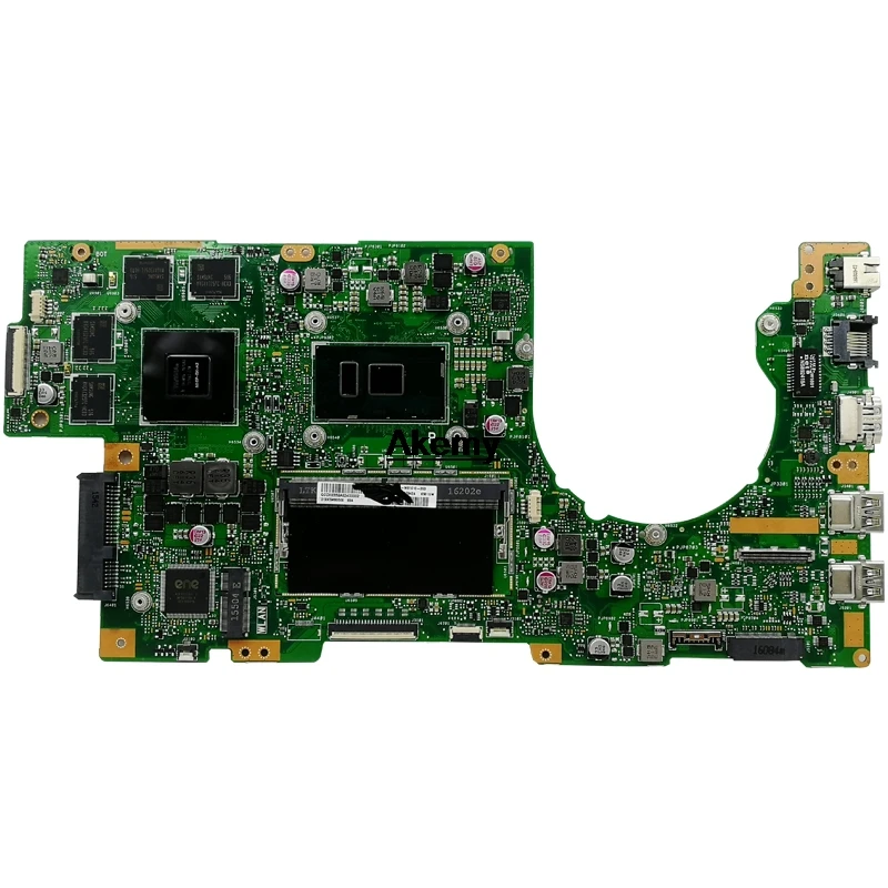 Preise K501UB Laptop Motherboard Für For For For Asus K501UX K501UB K501UW K501UXM K501U A501U Mainboard GT940M GPU/I7-6500 CPU/8G RAM/DDR3