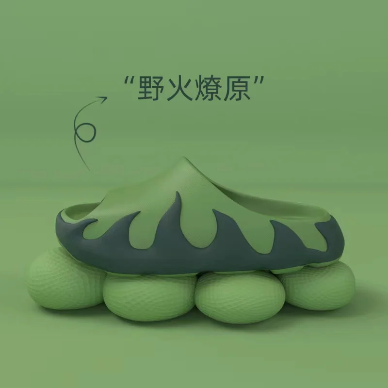 

YMT 2021 Ladies Platform Slipper Summer Beach EVA Slipper Soft-soled Sandal Casual Underwear Non-slip Shoes for Men and Women