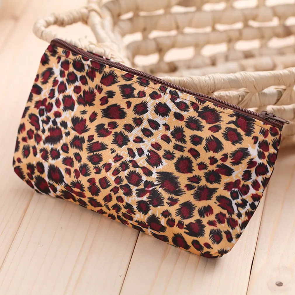 

Leopard Print Design Multifunctional Large Capacity Makeup Bag Cosmetic Beauty Organizer Toiletry Bag Travel Wash Pouch Bag