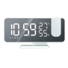 Светодиодный цифровой будильник, проекция температуры и влажности, часы J2Y