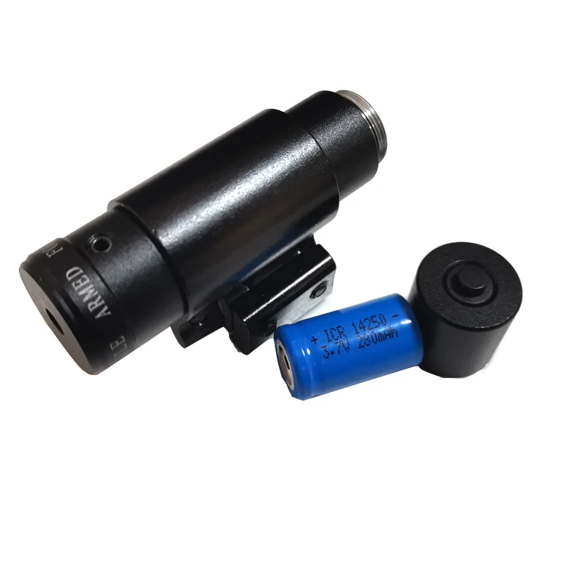 Tactical Red Green Laser Sight with Adjustable 11/20mm Rail Mount Calibration Scope for Hunting Airsoft Optic Rifle | Спорт и