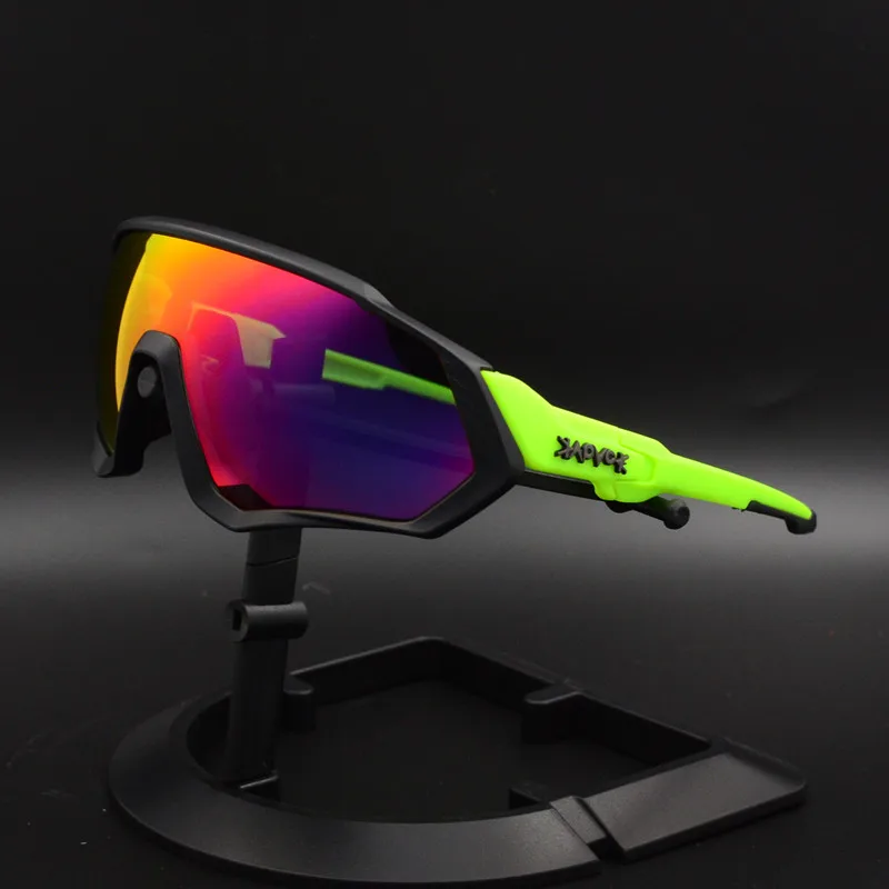 Polarized 5Lens Уличные спортивные поляризованные очки с 5 линзами для езды на велосипеде, очки для шоссейного велосипеда, Mtb, солнцезащитные очки для мужчин и женщин, очки для бега, велосипедные очки - Цвет: Polarized 5Lens