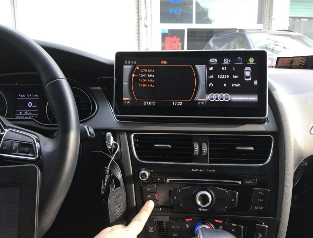IPS CarPlay 2G Ram 32G Rom Android 7 1 автомобильный аудио для Audi A6L 2005-2011 головное устройство