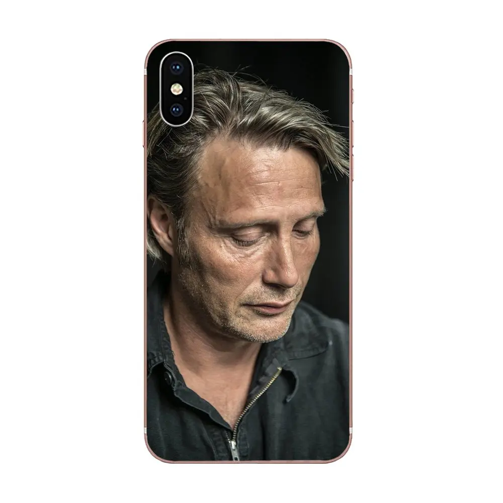 Кожаный чехол для телефона Mads Миккельсен сексуальный человек Apple iPhone 4 4s 5 5C 5S SE 6 6S 7