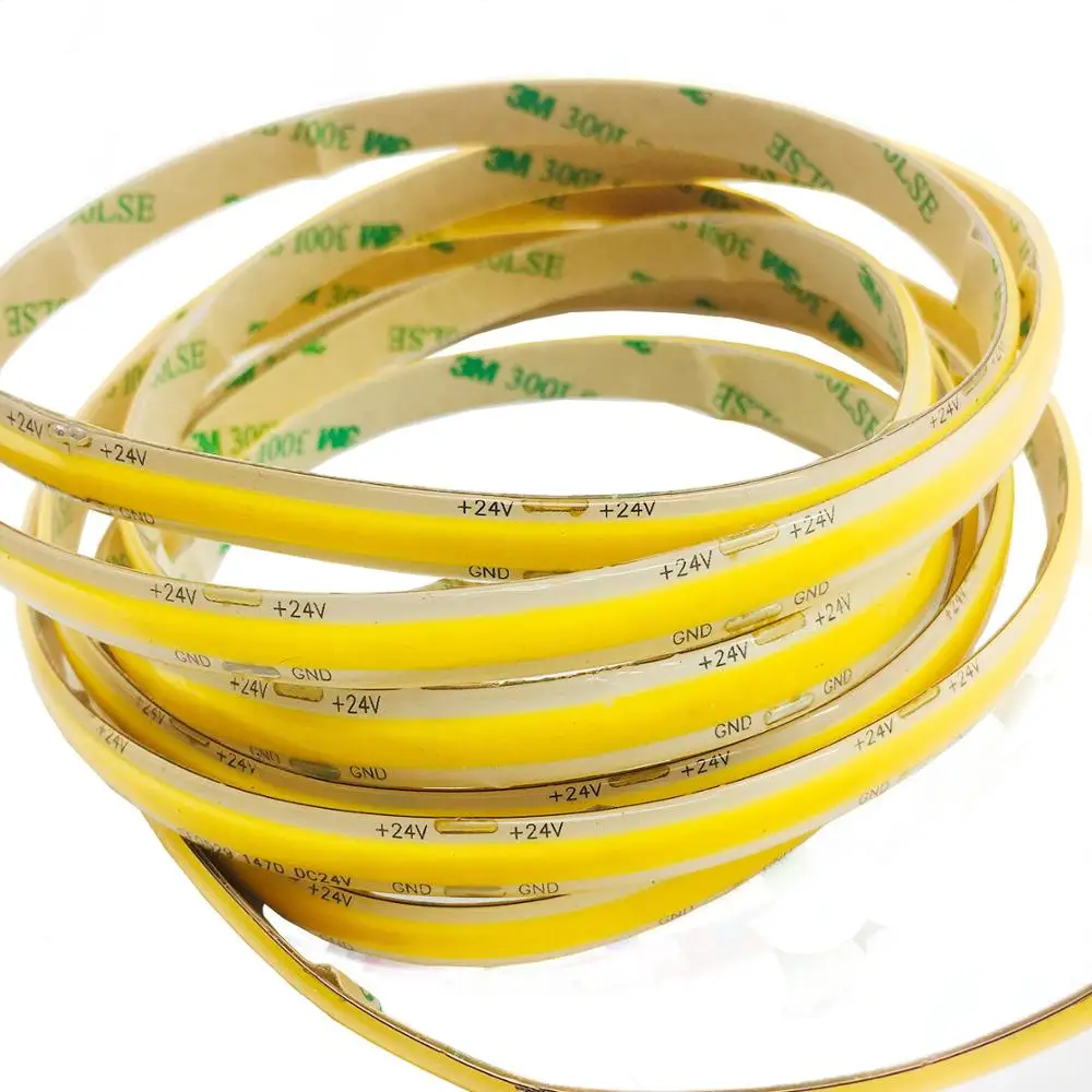 dc12v / dc24v гибкая светодиодная лента высокой плотности без пятна 14W метр теплый