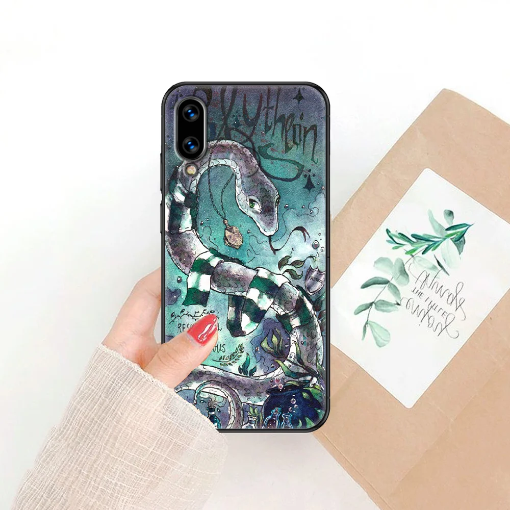 

Potter Magic Harries Phone case For Huawei Honor 6 7 8 9 10 10i 20 A C X Lite Pro Play black silicone bumper art back trend