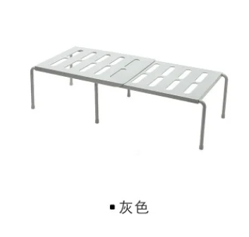 Кухонный шкаф стойка-органайзер с полками расширяющиеся штабелируемые стойки