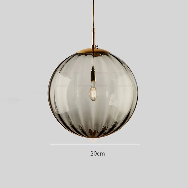 Nordic Modern Glass Pendant Lights LED Lighting Lamp Living Room Dining Bedside Bedroom Loft Decor Hanging | Лампы и освещение