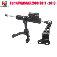 for kawasaki z900 2017 2019 cnc aluminum motorcycles steering stabilize damper bracket mount support holder kit set 2018