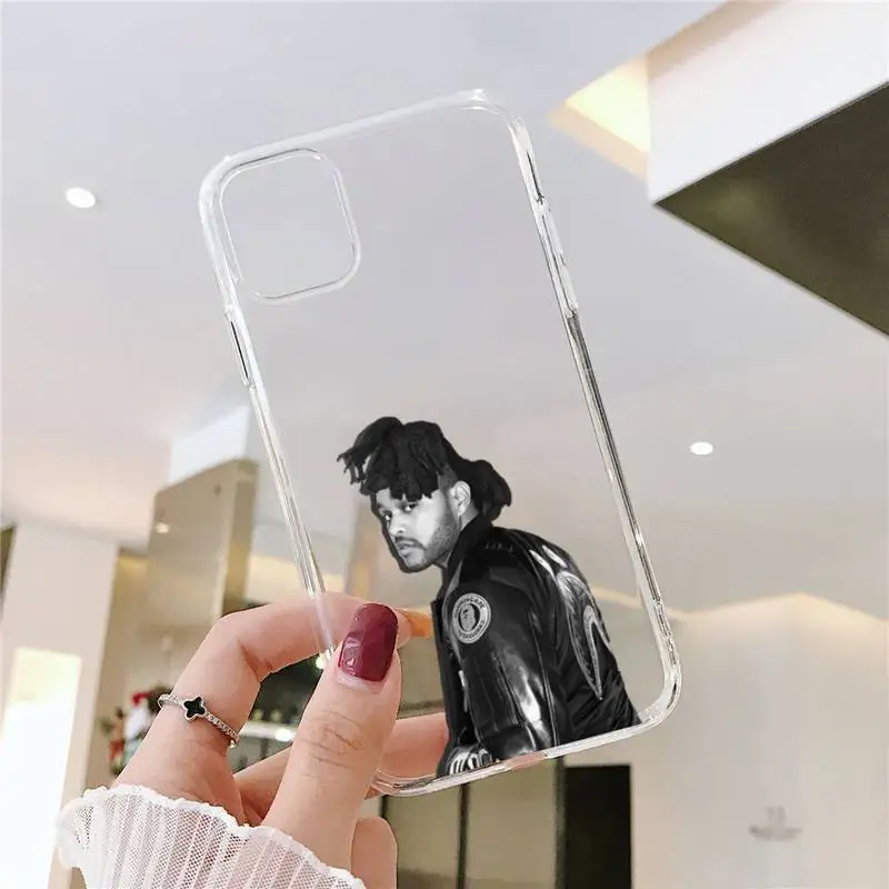 

The Weeknd XO Phone Case Transparent soft For iphone 5 5s 5c se 6 6s 7 8 11 12 plus mini x xs xr pro max