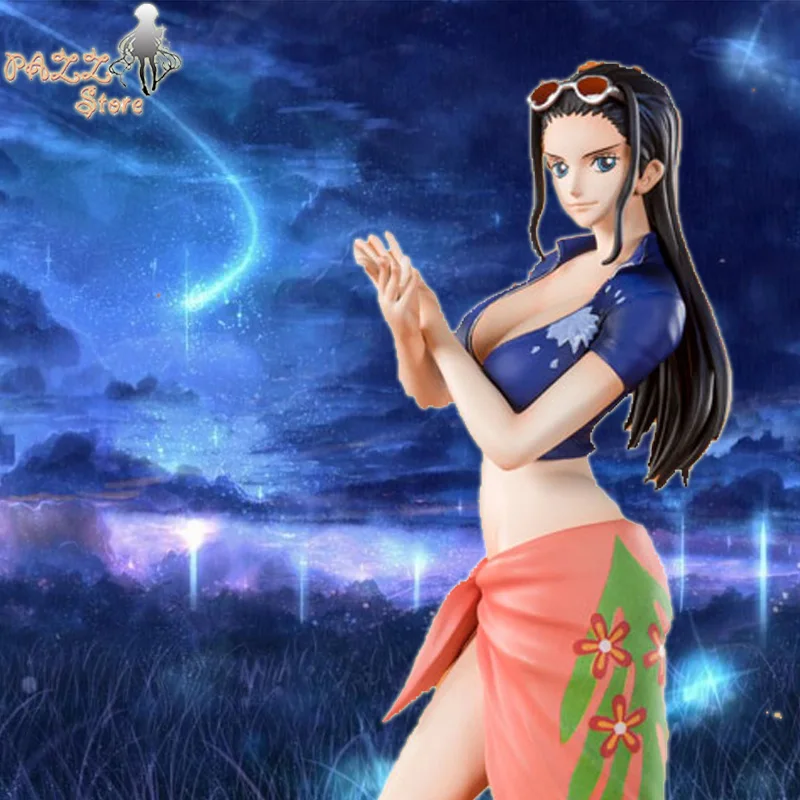 

18CM ONE PIECE Anime Figure Nico·Robin Miss·Allsunday ZERO's 20th Anniversary: Ten Straw Hats Animated Version PVC Action Figure