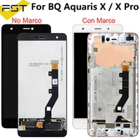 100 tested for bq aquaris x x pro lcd display touch screen digitizer assembly replace parts for bq x pro lcd panel tactil