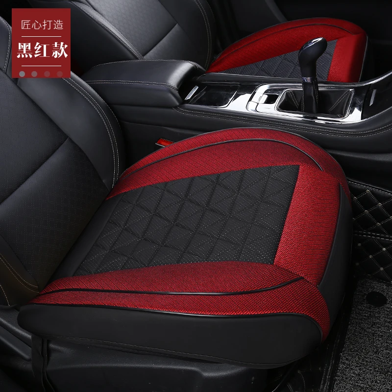 

Pu Leather Seat Cover Cars Interior Automobiles Seats Covers Cushion Universal Protector Seat Leather Mats Auto Pad Accessories