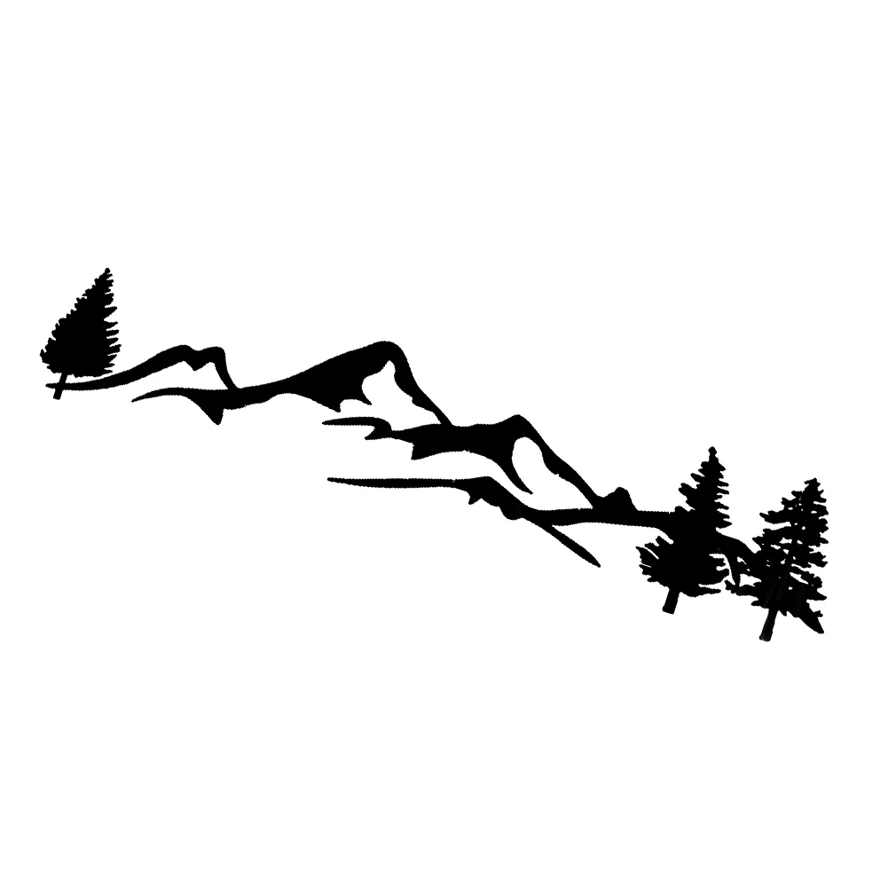 

Car Sticker 100cm Tree Mountain Northwest Decal Scene Vinyl Decal Sticker For Car Truck RV High Quality