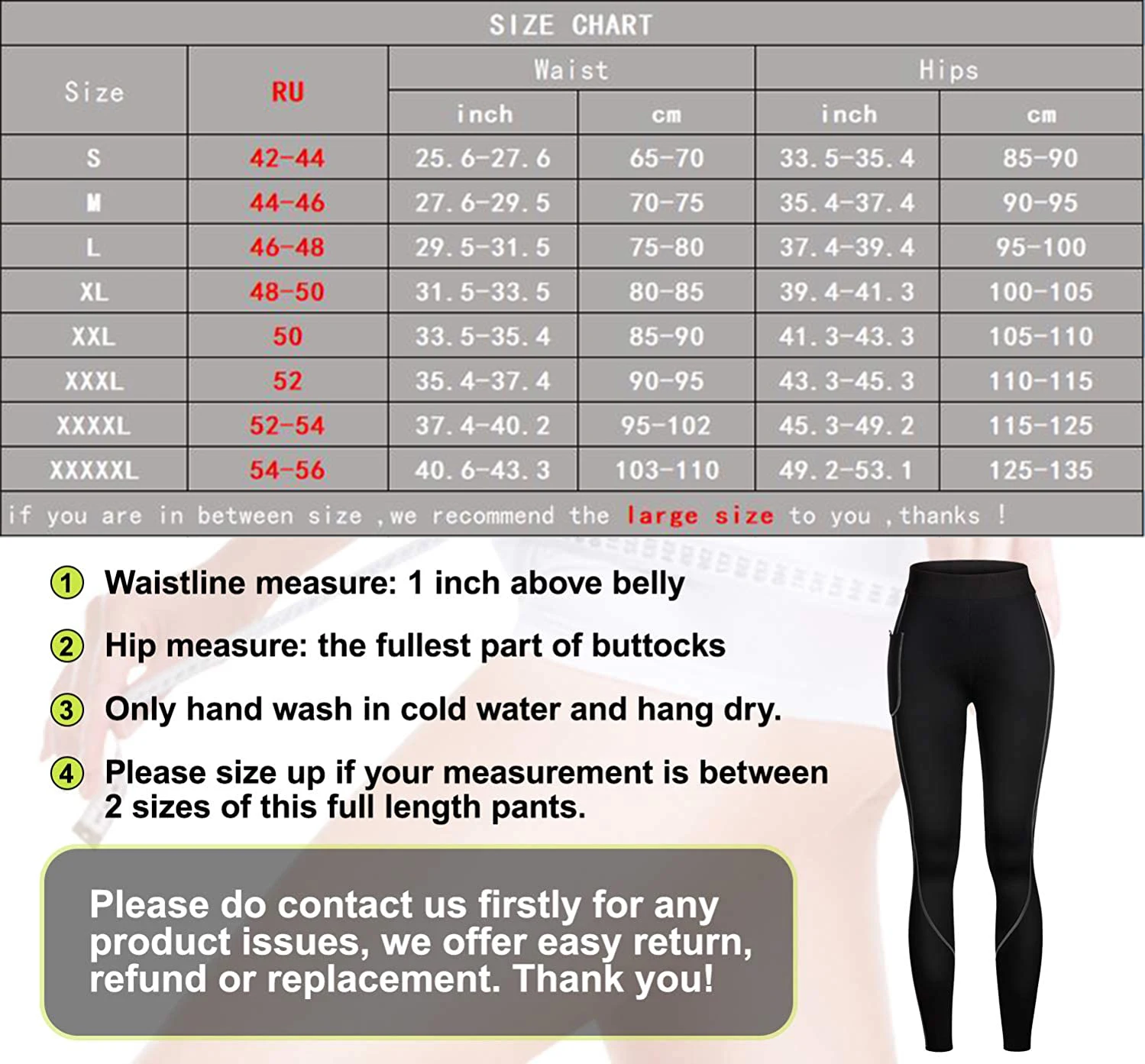 

New Thermal Trouser Slimming Pants Neoprene Sweat Sauna Suit Body Shaper Waist Trainer Shapewear Warming Leggings with Pocket