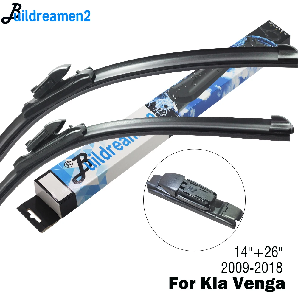 Щетка стеклоочистителя Buildreamen2 для Kia Venga 2009 2010 2011 2012 2013 2014 2015 2016 2018 | Автомобили и