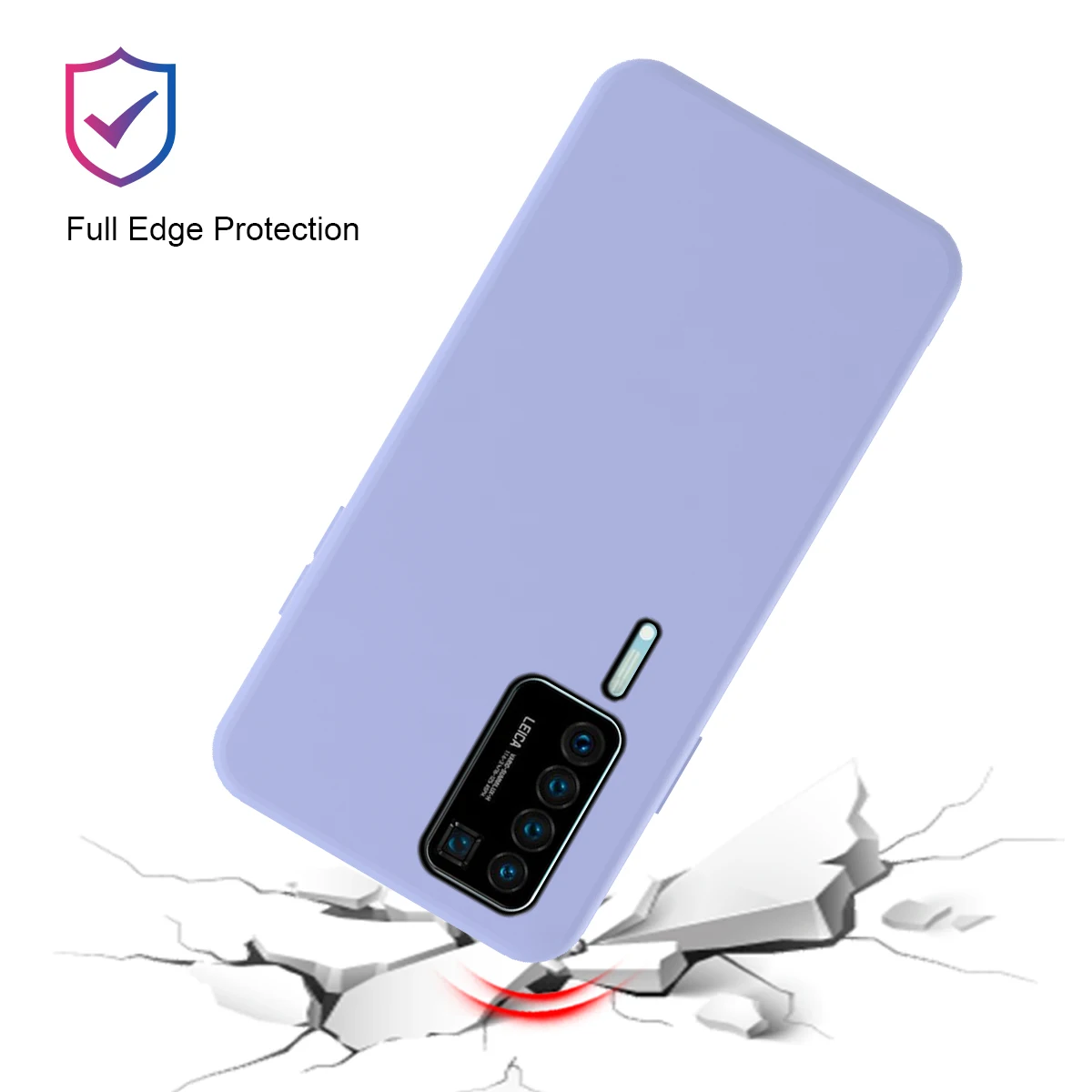 Для Huawei P40 Pro чехол для задней панели тонкий мягкий ТПУ телефона Встроенный