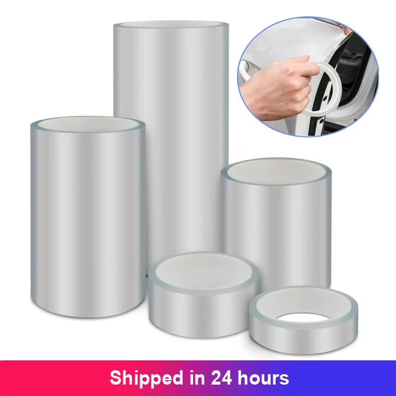 

Universal Car Sticker Anti-collision Strip Transparent Protective Film Car Door Edge Car Body Scratchproof Protector Nano Tape