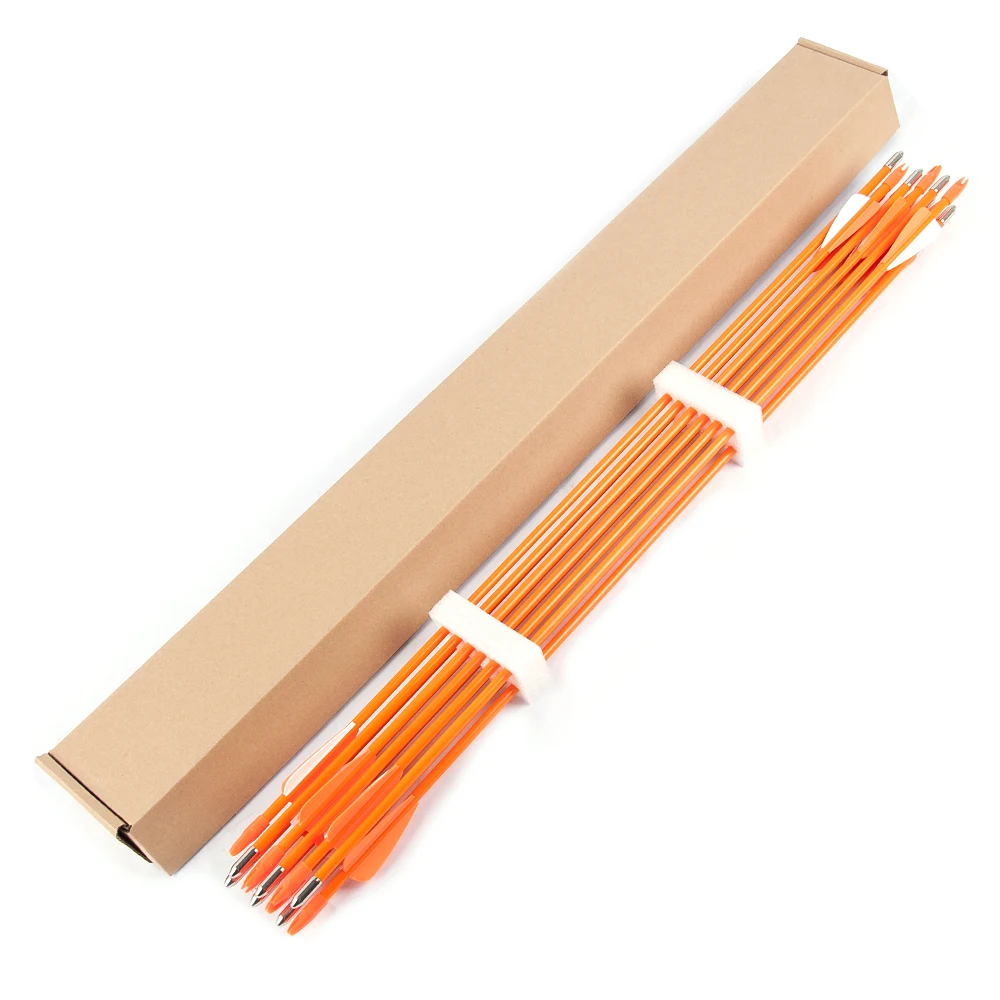 

Archery 28" Fiberglass Practice Arrows for Recurve Bow/Longbow Targeting Shooting,Youth Kids Children Beginners Training Arrows