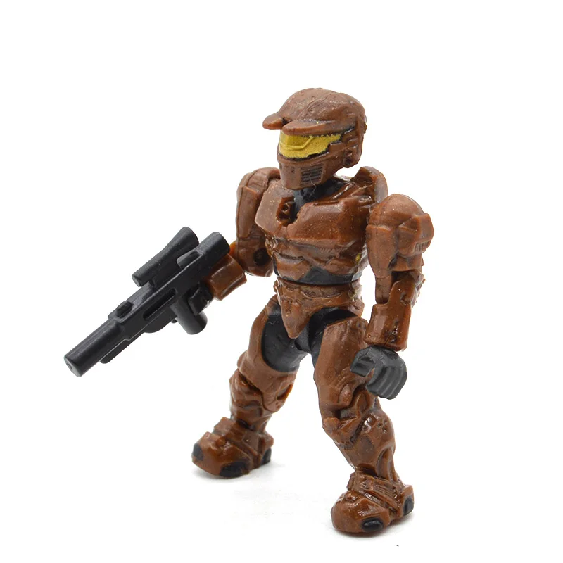 1 Piece MB79 Одиночная Halo Wars Warriors Монстры люди Спартанские игры ковенанты пушки солдаты строительные блоки кирпичи игрушки для детей - Цвет: 1 Piece MB79