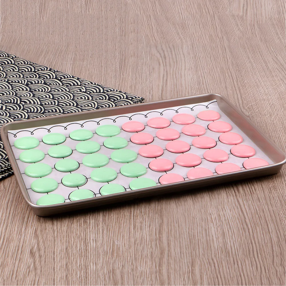 260 * ММЦ силиконовый коврик для выпечки Макарон с кругами мелкая сетка