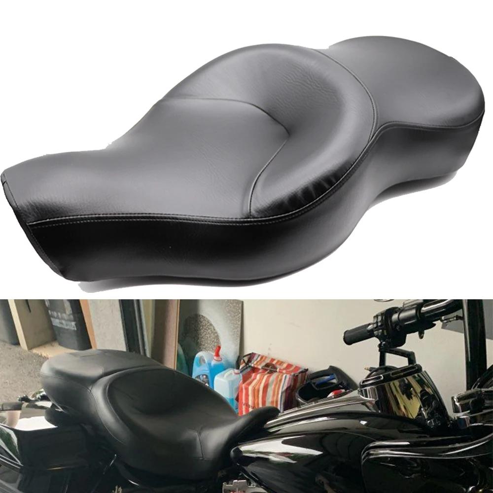 Мотоциклетное сиденье водителя пассажирского сиденья с двумя вверх