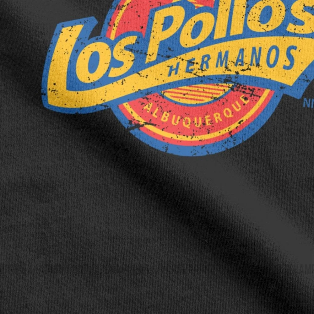 Мужские футболки Los Pollos Hermanos во все тяжкие забавная футболка с коротким рукавом и