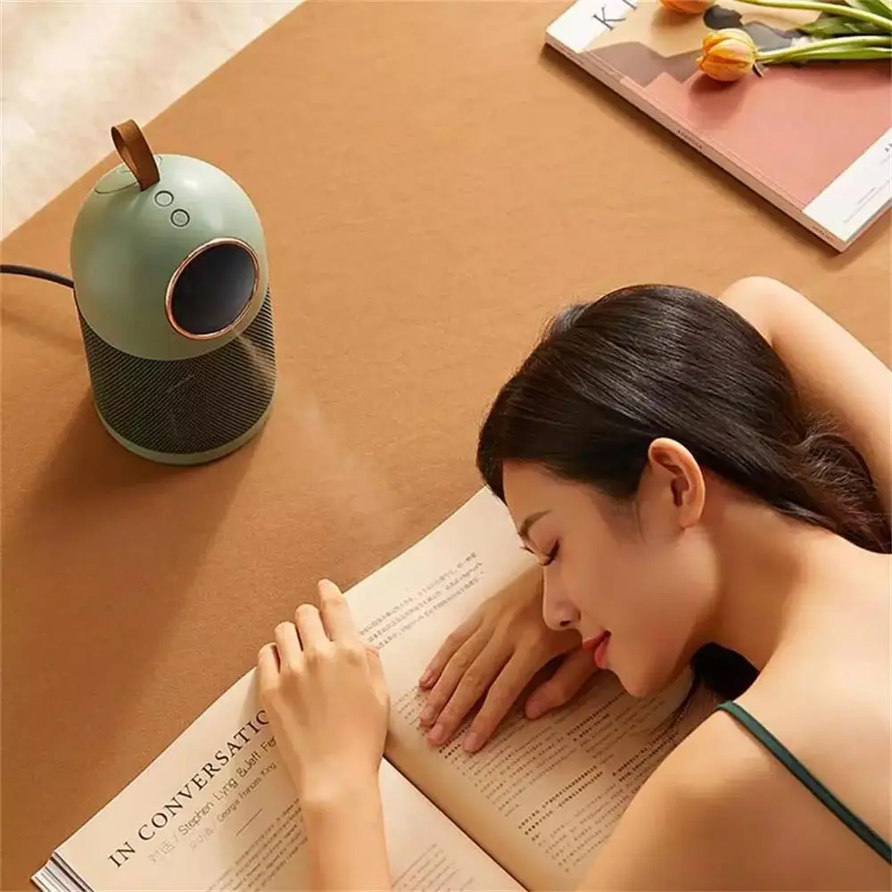

AIR MATE Desktop Heater, Warm Wind, Cold Wind, Humidification 3 Modes Mini Warm Fan Cute Portable Warmer Machine for Home Office