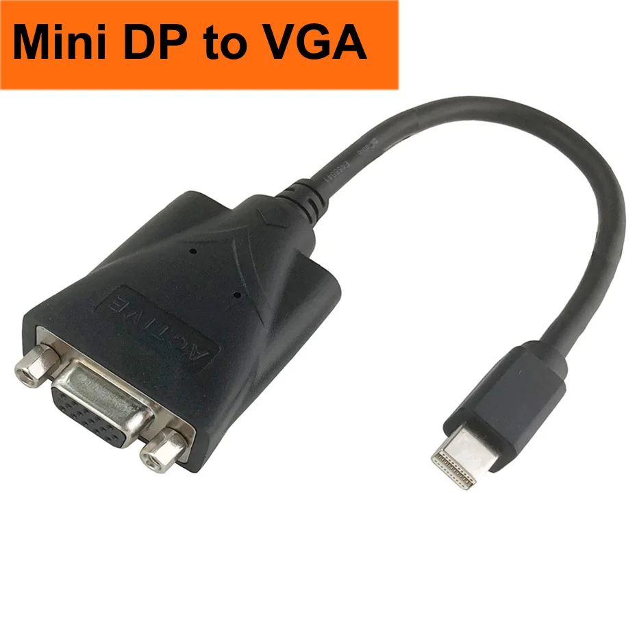 Активный переходник Mini Displayport в DVI VGA многоэкранный адаптер кабель Eyefinity 1920x120 50/60