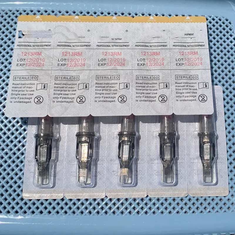 5 шт. одноразовые иглы для картриджей татуажа бровей полуперманентный макияж