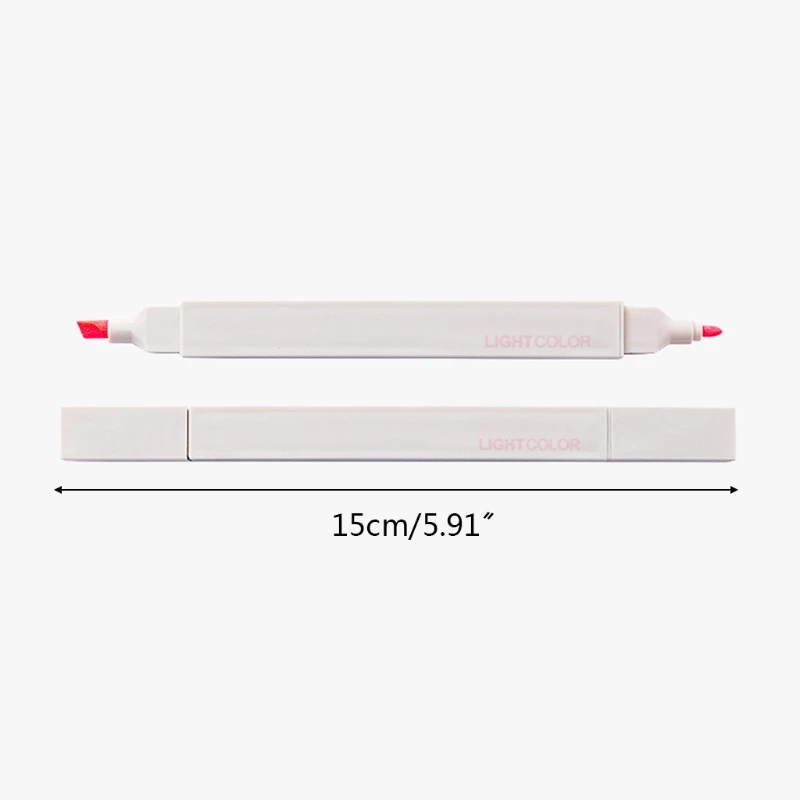 

Multi-color Artist Highlighter, Double-headed Paint Markers, Used for Painting, Coloring, and Sketching (6 Colors)