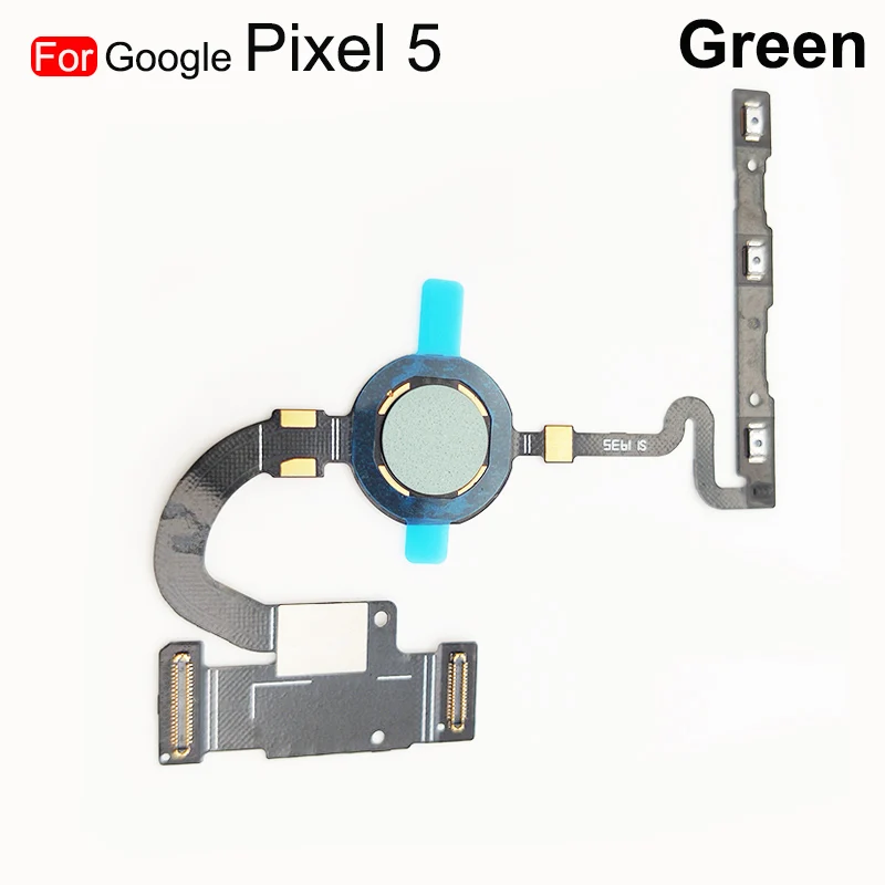 Кнопка включения/выключения громкости для Google Pixel 5 с датчиком отпечатка пальца |