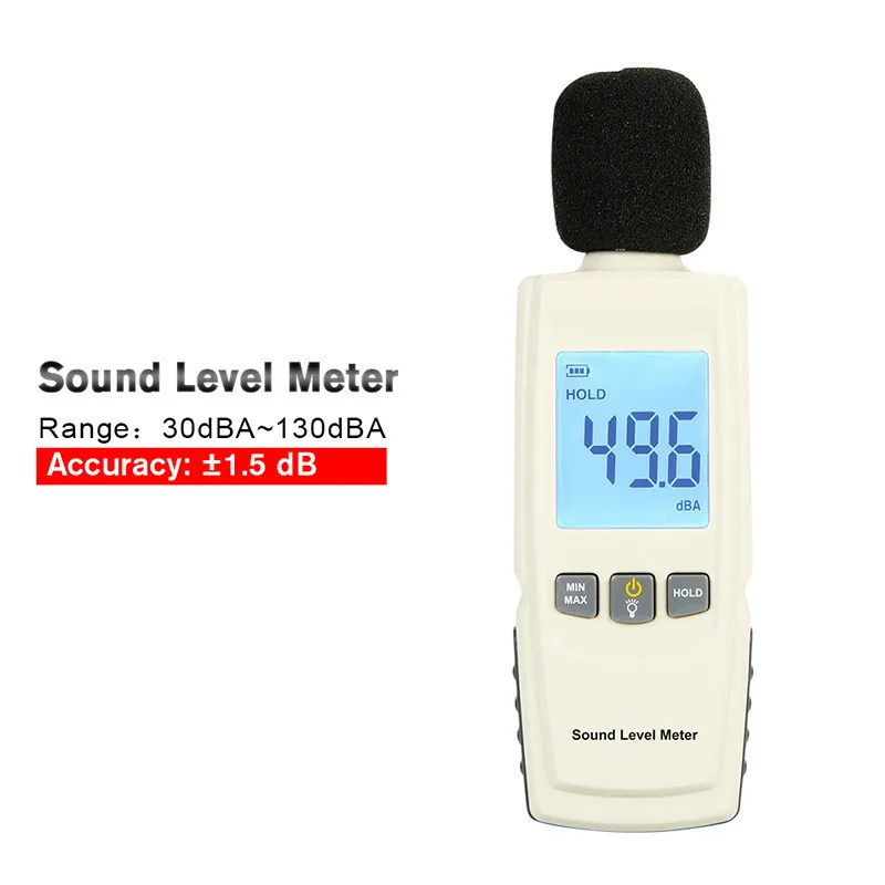 Миниатюрный измеритель уровня звука, диктофон, шумодетектор, цифровой диагностический инструмент, автомобильный микрофон GM1352 от AliExpress WW