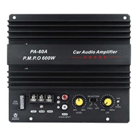 12v 600w mono car audio amplifier powerful bass subwoofer amplifier board player automotive amplifiers module power pa 60a
