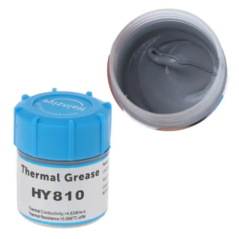 

HY810-CN10 10g Thermal Grease Heatsink Paste Silicone for CPU Heat Sink Cooling Processor P82A