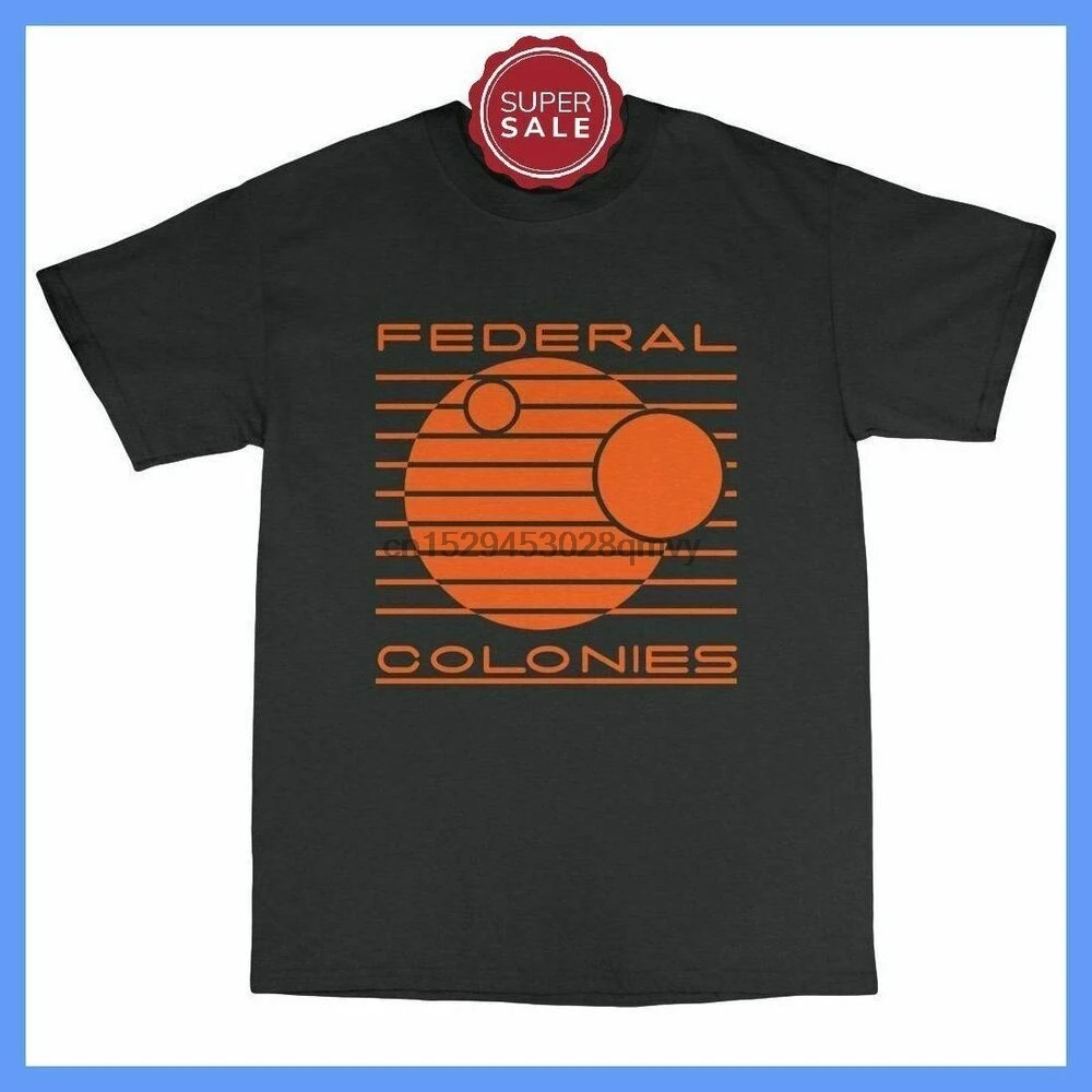 Новая футболка вдохновленная общим возвращением федеральных колоний 100% хлопок