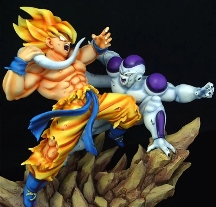 DBZ SUPER SAIYAN GOKU VS статуя Фриза GK из смолы в наличии|Игровые фигурки и трансформеры| |