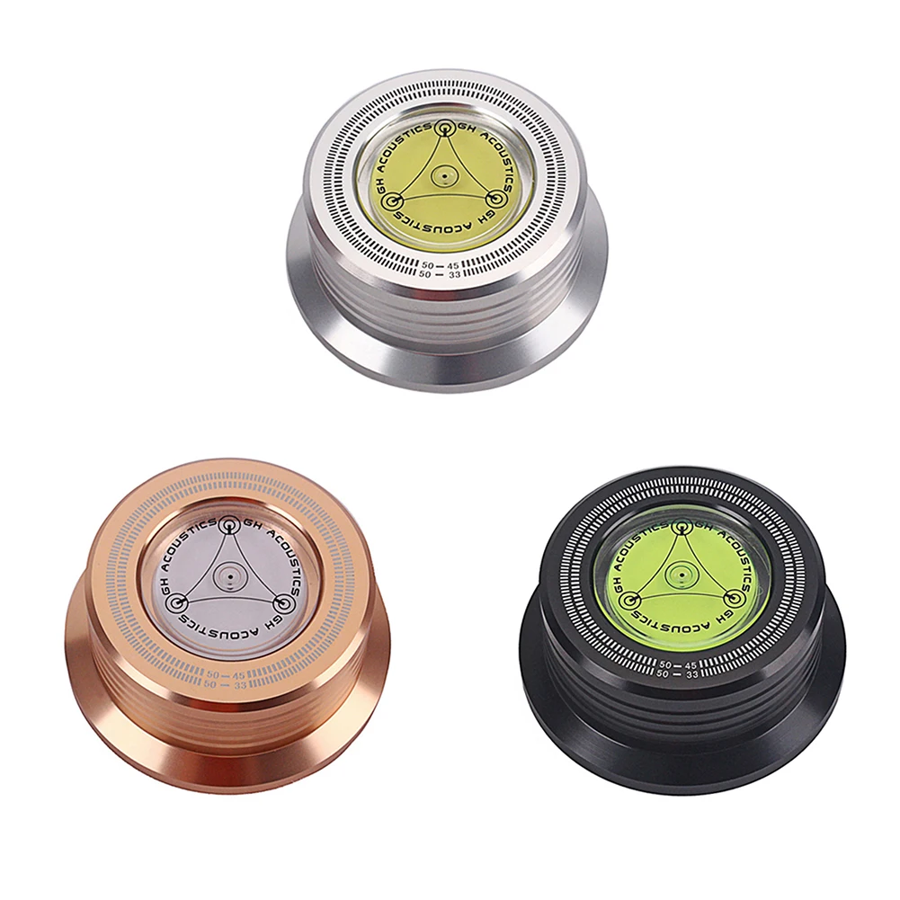 

Aluminum Alloy Record Weight Clamp Universal 50Hz LP Vinyl Turntables Metal Disc Stabilizer for Records Player Accessories