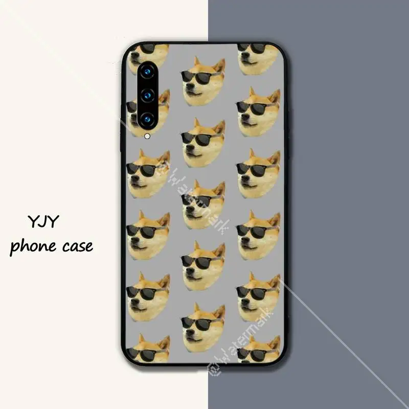 Yinuoda Doge Meme Kabosu черный мягкий чехол для телефона huawei honor 7A 8s 8x 9X 9 10 20s 20 lite V 30 PRO PLAY funda |