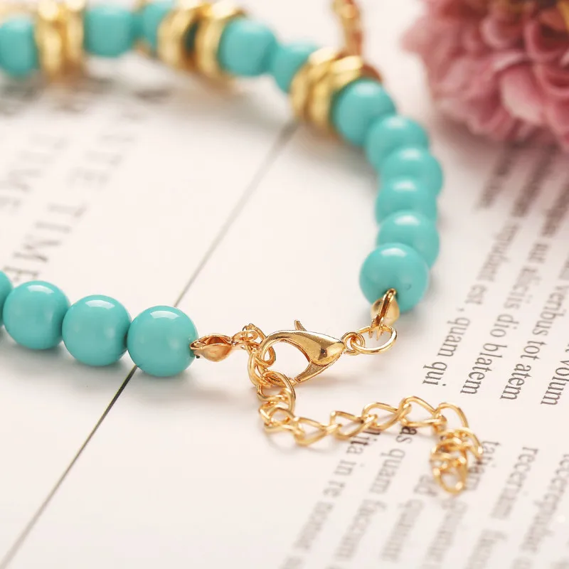 Новый модный креативный браслет в стиле ретро с кулоном виде осьминога ракушки