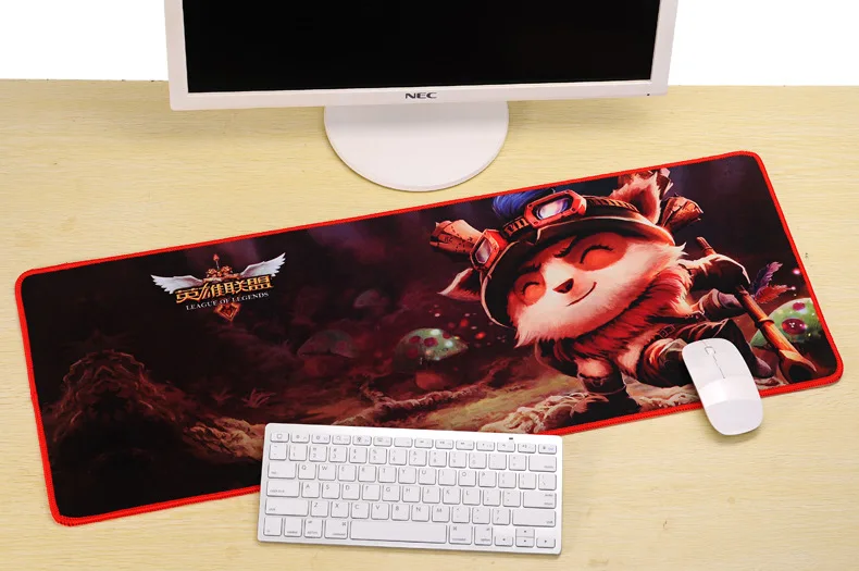 Gaming Mousepad Large Mouse Pad Locking Edge Rubber Laptop Computer Gamer Play keyboard Mats | Компьютеры и офис