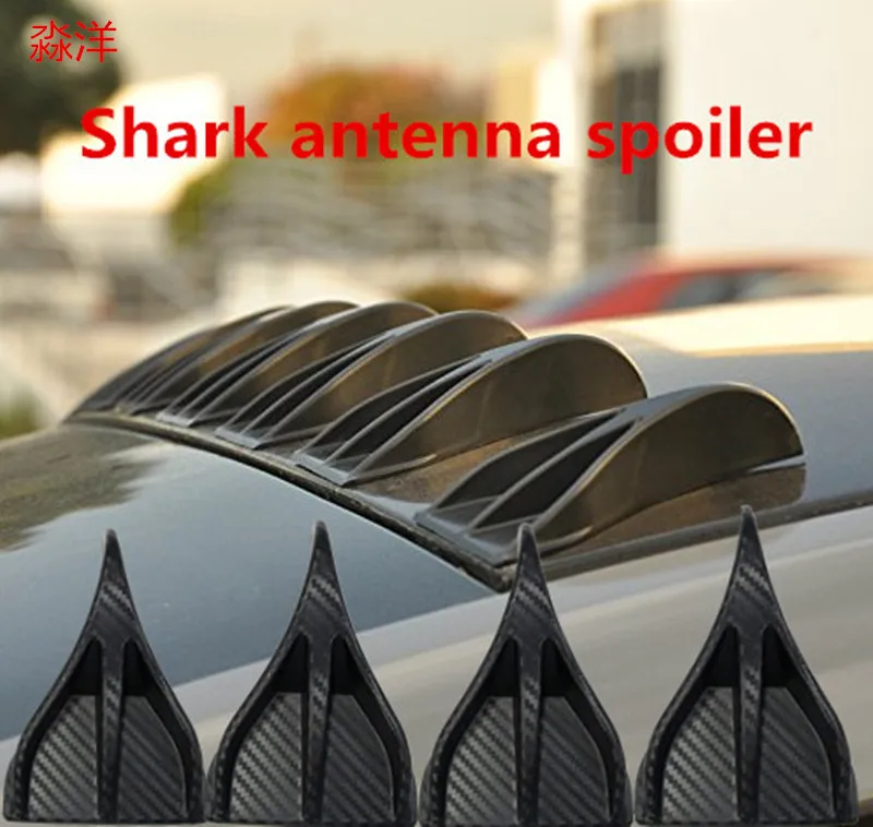 Гоночный 8 шт. комплект воздуха Вихревой генератор диффузор крыши акульих