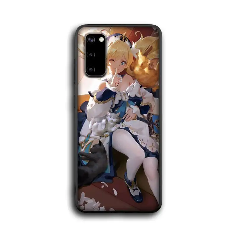 

Cute anime girl Phone Case for Samsung S6 S7 edge S8 S9 S20 S21 S30plus ultra S21/S30 S10-5G lite 2020 S10E