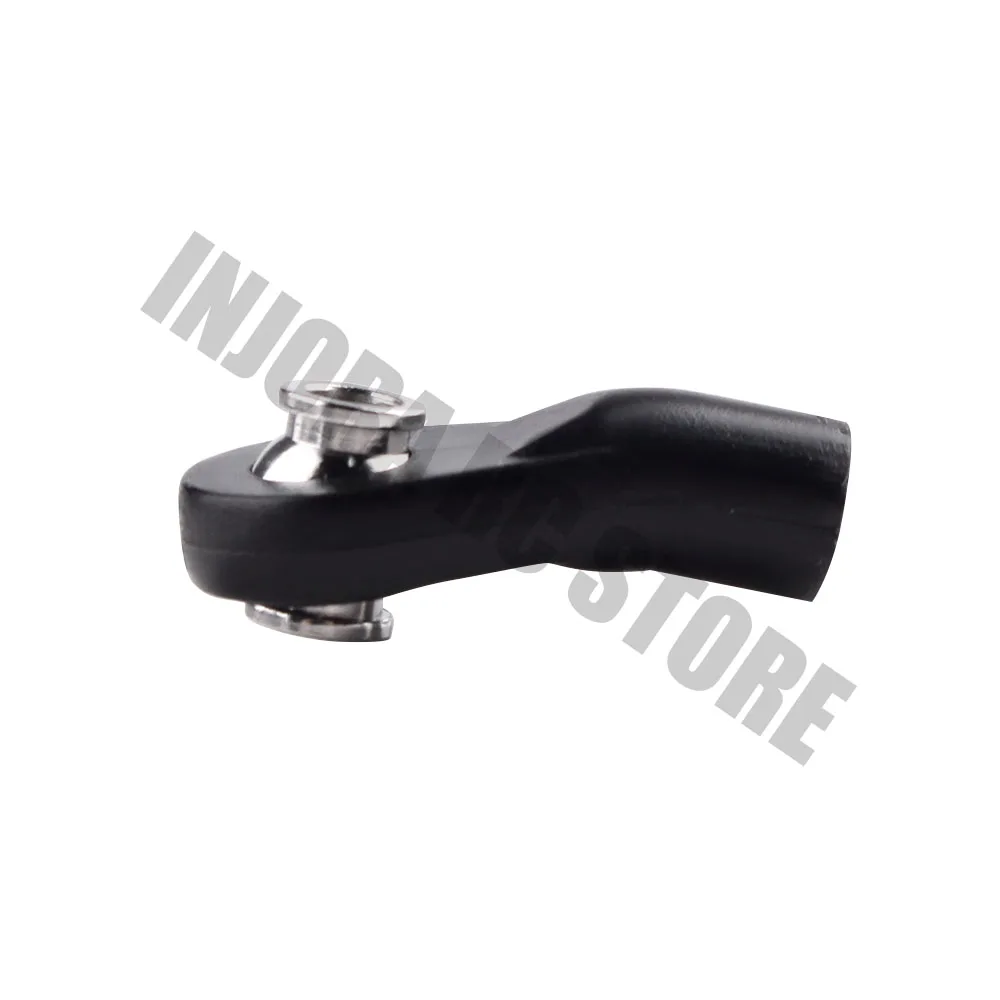 Черные пластиковые изогнутые концы стержня M3 широкие шарики для 1:10