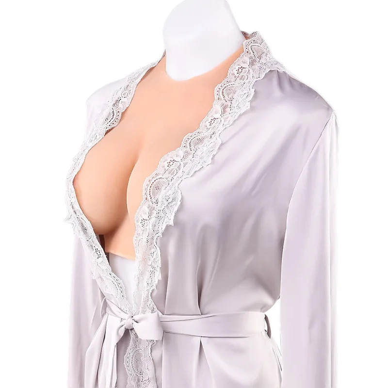 Силиконовая поддельная грудь с чашкой E новый костюм для транссексуалов